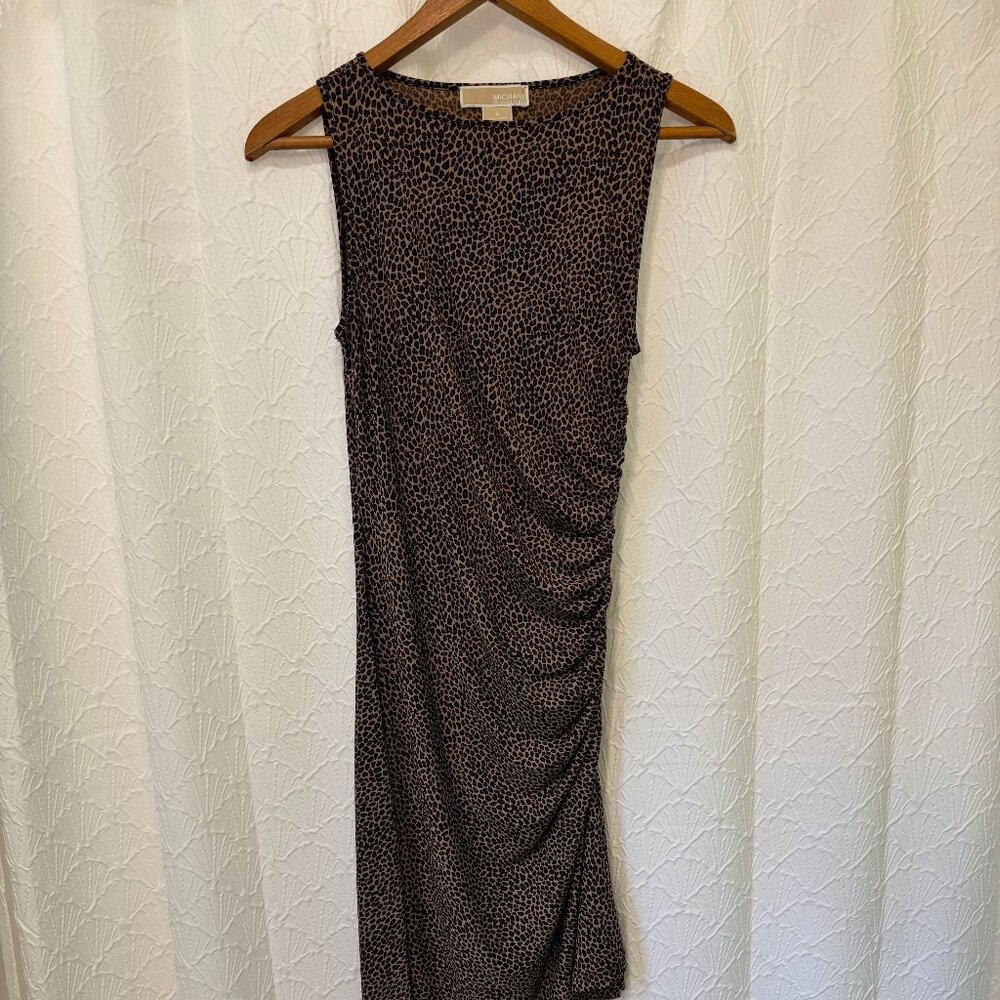 Michael Kors Leopard Print sleeveless dress size 4